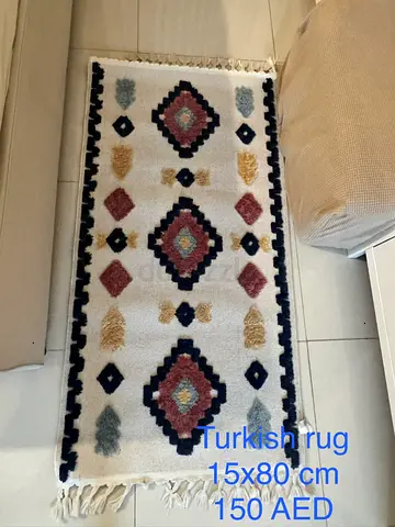 Handmade Turkish Runner Rug 150x80 cm - Good Condition