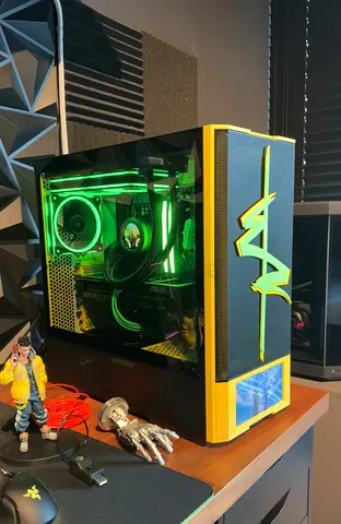 Brand New Gaming PC - Cyberpunk 2077 design