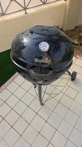 Charbroil Portable Charcoal Kettle Grill with Thermometer