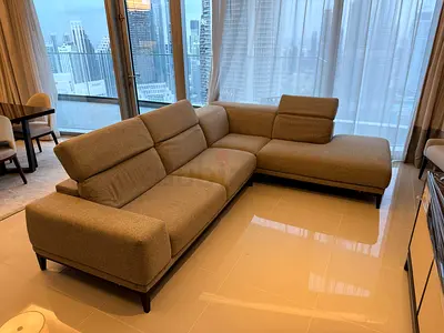 Natuzzi Italian L Shape Sofa Excellent Condition