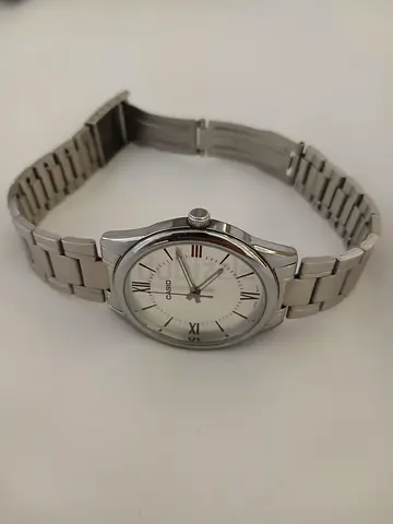 Attractive Casio Men's Stainless Steel Watch with Roman Numerals for 60 AED Only!