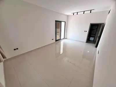 Second tenant 2BR apartment with roof in Al Hamidiya 1, 2 master rooms, maid room, deluxe finish, balcony, large roof, prime location.