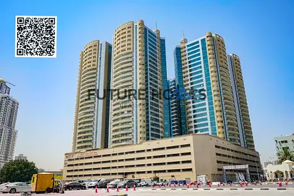 2 BHK Apartment for rent in Horizon Tower Ajman with Parking
