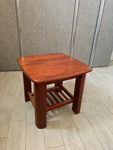 3-Piece Solid Wood Side Table Set