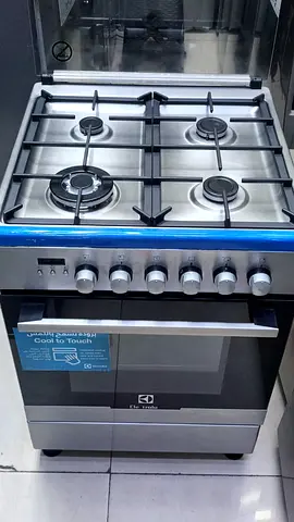 Electrolux top four burner gas electric oven size 60cm