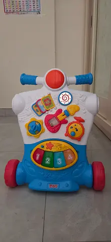 Baby Activity Push Walker with Lights and Music - Good Condition
