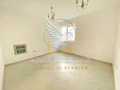 **Two bedroom apartment for annual rent in Al Butina first tenant no deposit spacious layout super deluxe finishing prime location**