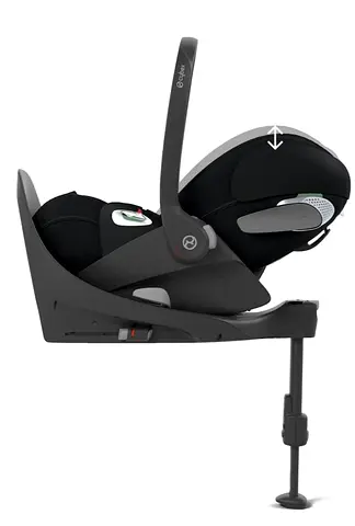 Cybex cloud T plus I size mesh with base rotating 360