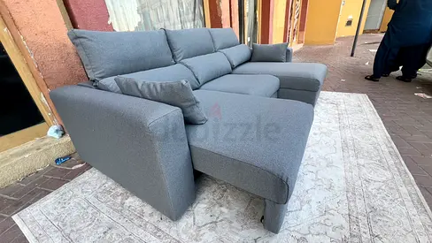 IKEA Esklstuna L Shape Sofa Bed Dark Gray