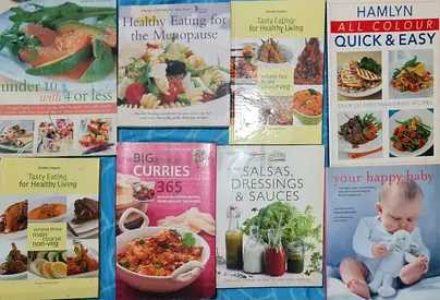 Healthy Cooking Books – 6+ Books | Excellent Condition