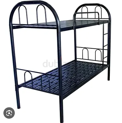 Heavy Duty Metal Bunk Beds (1 Beds) - Disassembled - Al Quoz 1 price: 150 negotiable