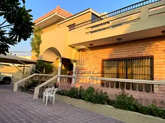 For sale: a two-story villa in the Emirate of Sharjah, Al Durari area, with a 9,000 sq ft area. It h