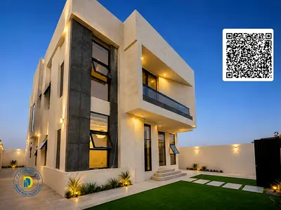 فيلا فاخرة للبيع بسعر يشمل رسوم التسجيل بالزاهية عجمان 5 غرف التسجيل