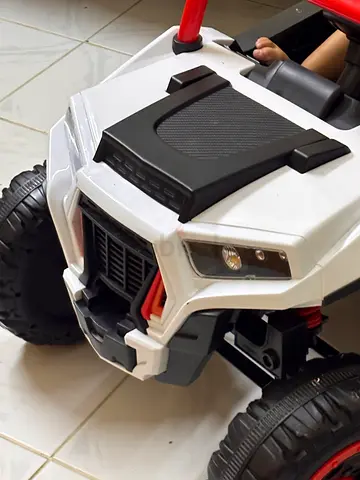 Kids Electric Ride-On Truck - White, used good condition
