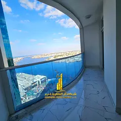 Two-bedroom apartment with a living room in Ajman - Al Rashidiya 1 - Oasis Towers - furnished with n