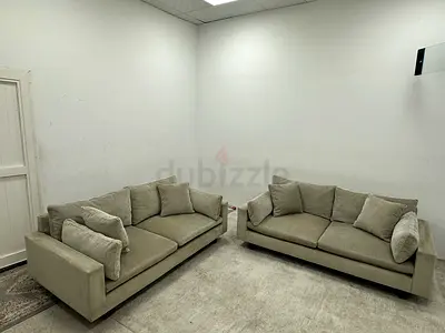 Like new condition west elm  sofa set