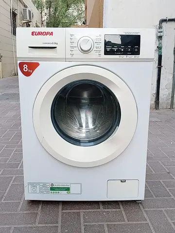 Europa 8kg Front Load Washing Machine - Good Working Condition