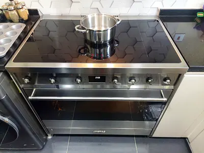 Induction Smeg Cooker Range Size 90cm