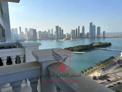 شقة واسعة للإيجار السنوي المجاز1 2غرف نوم موقف مجاني تكييف مجاني جيم ومسبح مجاني بلكون اطلاله بحريه صيانه مجانيه امام الكورنيش