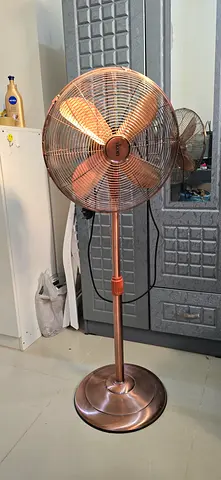 Used Lasko Metal Pedestal Fan - Adjustable Height, Working Condition