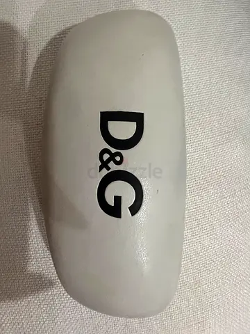 D&G sunglasses hard case (white)