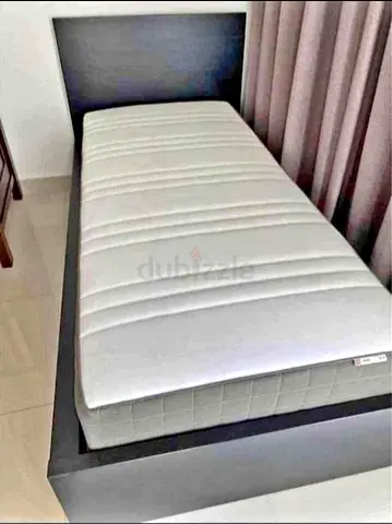 Ikea single bed with mattress
