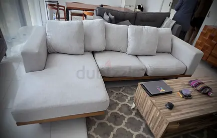 Available high quality West elm L shape sofa like a new