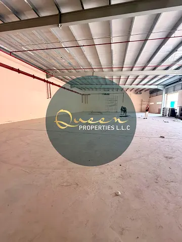 **Warehouse for Annual Rent in Al Jurf Industrial 1 Ajman Directly Near China Market 7000 Sq Ft 20 kW Power Strategic Location Suitable for Storage Co