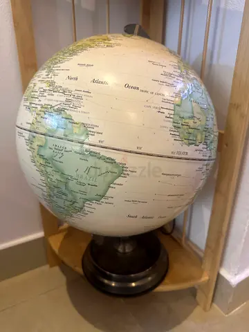 Earth Globe with Light