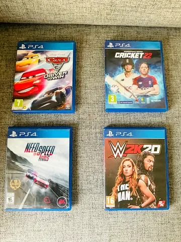 PS4 set of 4 games