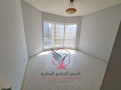 Sea view one-bedroom apartment with a living room, featuring a beautiful design, an American-style kitchen, and air conditioning covered by the landlo