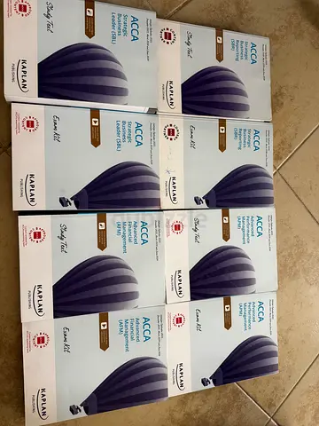 ACCA - STRATEGIC PROFESSIONAL EXAM BOOKS KAPLAN SBR SBL AFM APM