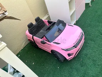 Pink Ride-On Electric Range Rover Toy Car for Kids rechargeable with remote 0526636676