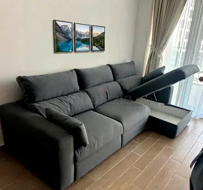 Premium quality sofa bed with hidden storage for extra convenience. Available in 15+ attractive col