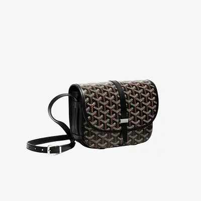Goyrad Small Crossbody Shoulder Bag with Monogram Pattern