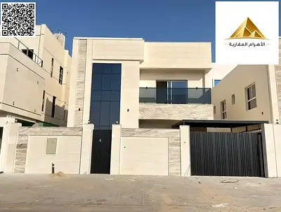 للبيع فيلا جاهزة للسكن طابقين وروف - تقسيمات داخلية واسعة جدا وتشطيبات فندقية