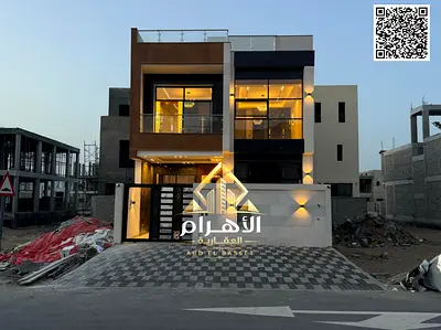 A villa with a personal finish, consisting of a ground floor, first floor, and roof, with 5 master