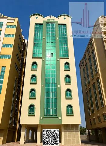للبيع بناية سكنية تجارية في الصناعية 2 عجمان بمساحة 4,646 قدم تضم 32 شقة غرفتين وصالة ودخل سنوي 870 ألف درهم