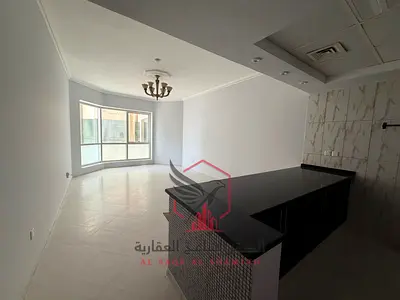 The most beautiful American-style kitchen design for a one-bedroom apartment with a living room, one month free, AC on the owner, plus free gym and sw