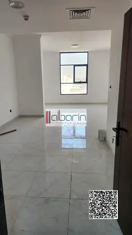 For rent in Ajman, Al Yasmeen area: A spacious two-bedroom unit—first-time occupancy. Located in a quiet neighborhood close to all amenities