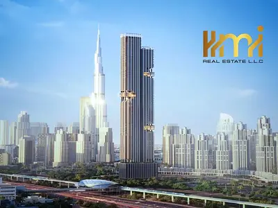إطلالة بانورامية على برج خليفة | ضمن أعلى 10 أبراج سكنية في دبي | 30% بعد الاستلام