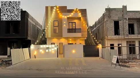 💎 منزل الأحلام يبدأ من هنا | فيلا فاخرة في الحليو – عجمان 🏡 بسعر شامل الرسوم قريب جميع الخدمات