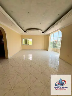 Luxury villa in Al Yash, Sharjah, on Sheikh Mohammed Bin Zayed Rd. 5 master bedrooms, external annex