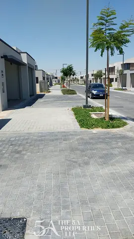 Modern 3BR Townhouse | Jebel Ali Village | Balcony & Street View