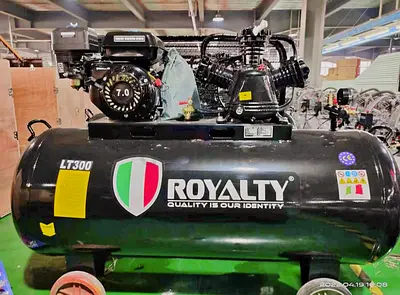 Royalty LT300 Air Compressor with 7.0 HP Engine - Heavy Duty Tank