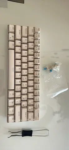 White RK Royal Kludge RK61 60% Mechanical Keyboard (Compact) negotiable