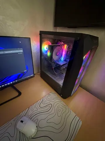 GAMING PC AND MONITOR