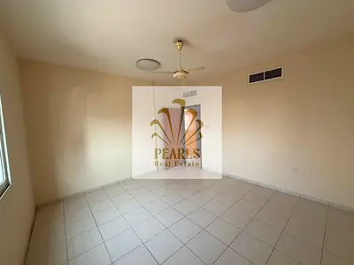 Annual Rent Ajman - 2BR & Hall in Al Nuaimiya 2 near Galfa Bridge | 2 Bathrooms | Balcony | 4-6 Pay
