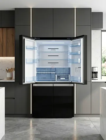 Spacious French Door Refrigerator – Good Working Condition
