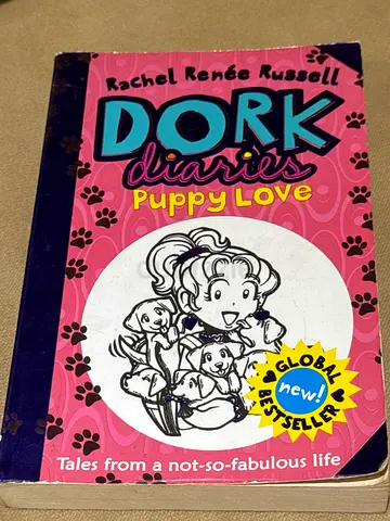 Dork Diaries: Puppy Love by Rachel Renée Russell (used paperback)